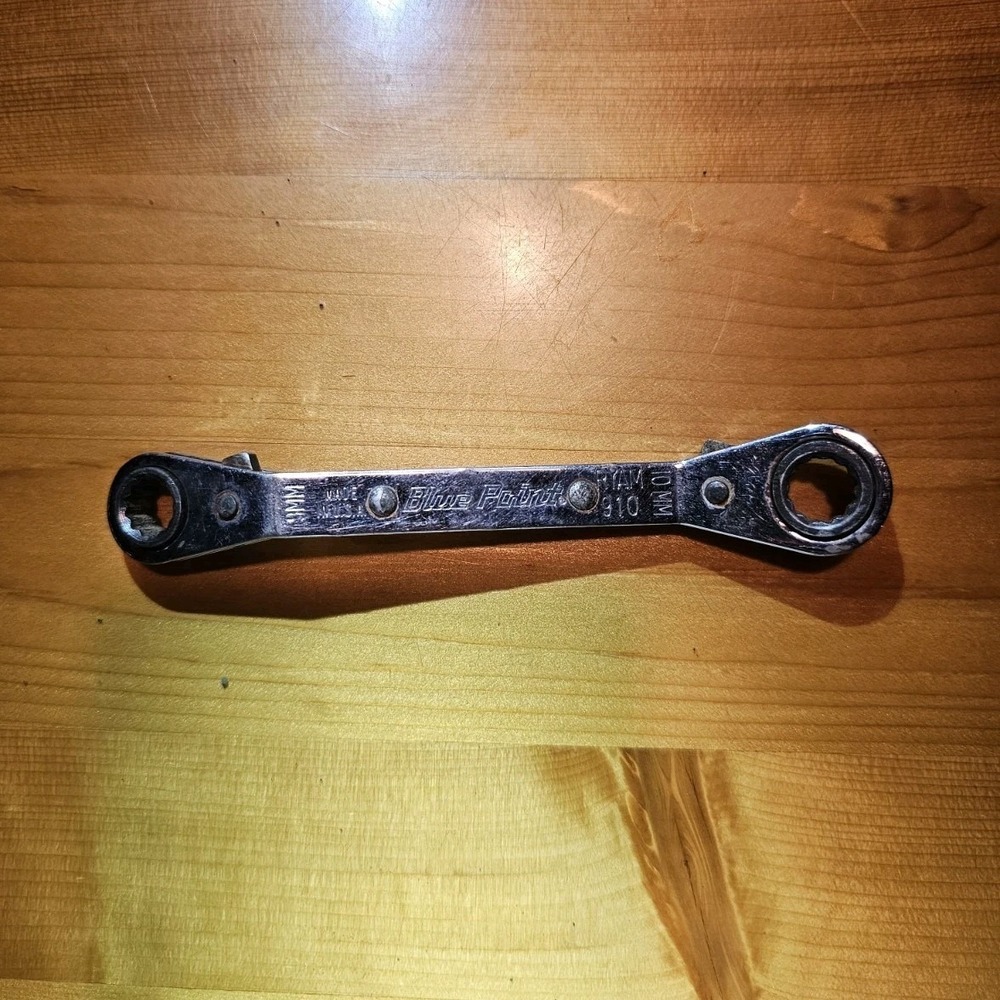 Blue Point MW 310 Double-Ended Ratchet Wrench 9mm and 10mm